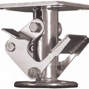 PEDAL FLOOR LOCK USED WITH A 4″ CASTER