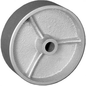 4″X2″ CAST IRON WHEEL WITH ROLLER BEARING