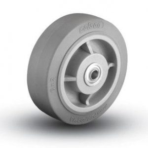5″X2″ THERMOPLASTIC RUBBER WHEEL WITH BALL BEARINGS